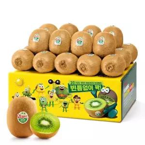 [제스프리]그린키위 (대과 20입 2.1kg) 신선팩센터 직송 /개당 108g내외 맛젤