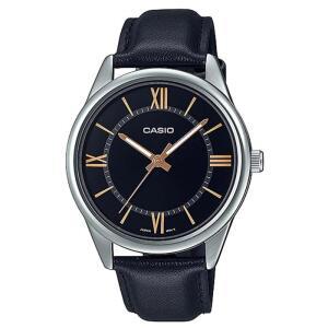 CASIO 카시오 MTP-V005L-1B5 남성시계 가죽 손목시계