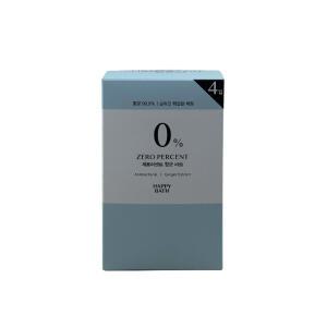 해피바스 제로퍼센트 항균바솝 비누 90g 4입 1개