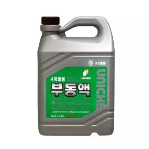 유니켐 4계절용 부동액 3L 그린 냉각수 3리터