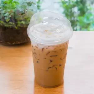 92파이 420ml (14온스) 아이스컵 + 롱개폐 리드 뚜껑 500개 세트
