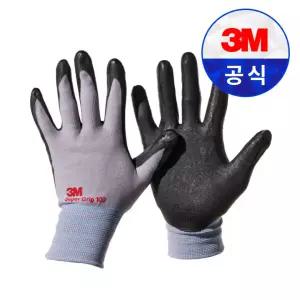 3M 슈퍼그립 100 장갑 10켤레 NBR코팅 작업장갑 반코팅