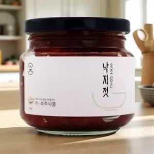 낙지 젓갈 양념 비빔 저염 반찬 단지 숙성 업소용 국산