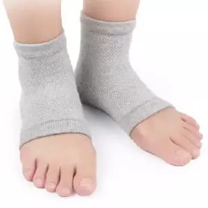 양말 쿠션 패드 발 베이지 뒤꿈치 건조 보호 보습 풋 방지 갈라짐 뒷 발뒷꿈치 꿈치