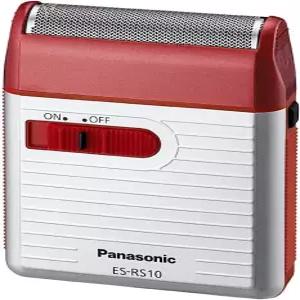 여행자용 파나소닉 남성 면도기 ES-RS10-R 레드 DC3V(2 x AA 알칼리성)(일본 모델)
