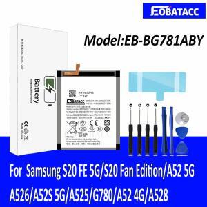 EOTABACC 100% 새 원본 배터리 EB-BG781ABY samsung 호환S20 FE 5G/S20 팬 에디션/A52 5G/A526/A52S 5G/A52