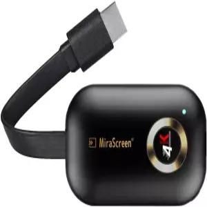SmartSee HD 무선 디스플레이 수신기 5G WiFi 4K 1080P 모바일 화면 캐스트 미러링 어댑터 동글(iPhone Mac