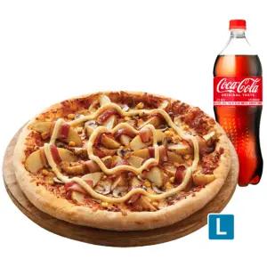 도미노피자 포테이토(오리지널)L+ 콜라1.25L
