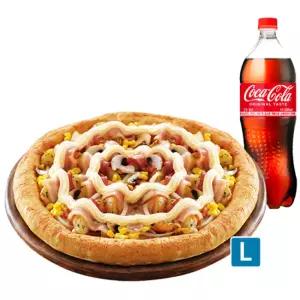 도미노피자 포테이토치즈엣지L+콜라1.25