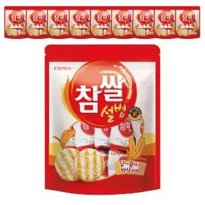크라운제과 참쌀 설병 270g 10개