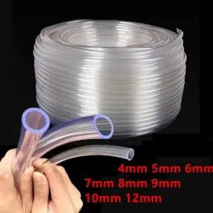 M 2M 5M 0M 투명 PVC 플라스틱 호스 물 펌프 튜브 5 6 7 8 9 0 2mm 내경 파이프 어항 정원 관수용