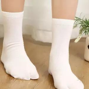 남성 여성 이족지 양말 엄지발가락 분리형 면 삭스 쪼리 슬리퍼 신발 착용용