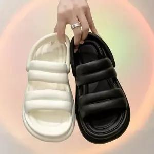 [룽스_62]시원한 여성신발 바다 패션 통굽 샌들