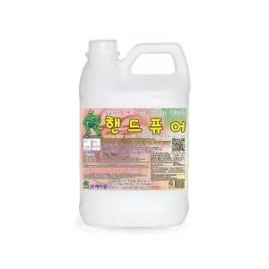 핸드퓨어 핑크 3.75리터 젤비누 공중화장실 젤비누 핸드솝 대용량물비누 (W2BB30F)