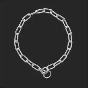 진돗개 초크 체인 철목 강아지 목걸이 쇠사슬 러프웨어 5mm