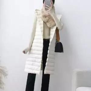 롱아우터 자켓 긴롱패딩 여자롱패딩 경량패딩 롱패딩 롱조끼 간