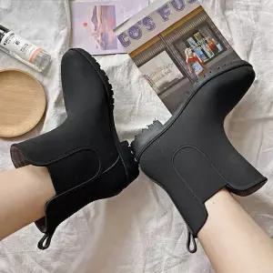 무광 첼시 레인부츠 데일리 미끄럼방지