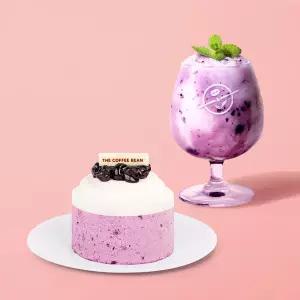 커피빈 블루베리 요거트크림 케익 + 퍼플베리 요거트 IB (S)