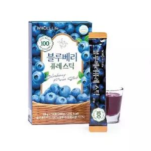 홀라이프 블루베리퓨레 스틱 14포 10박스(총 140포)
