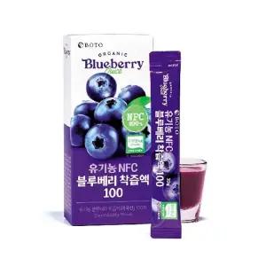 보뚜 유기농 NFC 블루베리 착즙액 100 6박스