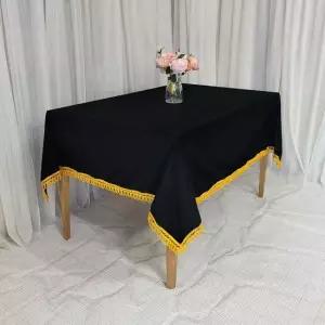 친절한탄씨 벨벳테이블보 행사용테이블보 벨벳식탁보 185cmx155cm 테이블보 융테이블보 행사테이블보 융