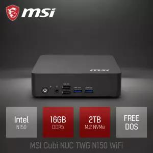 ⓒ Cubi NUC TWG N150 16GB 2TB / 산업용 주식용 기업용 작고 가벼운 초소형 가성비 미니PC