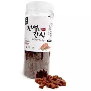 전설의간식 연어 져키 1kg 강아지 노즈워크 간식