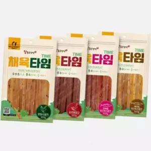 채육타임 100g X3개 강아지 무전분 건강한 간식