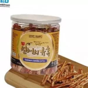 연어의유혹 져키 200g 외출간식 영양간식 칭찬 훈련