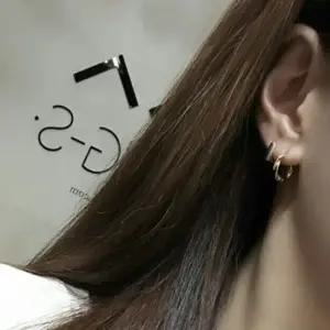 실버925 국내제작 꼬임 원터치 실버 이어링 데일리 은귀걸이 SILVER) 은귀걸이 귀걸이