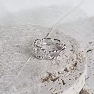 실버925 국내제작 샹달 오픈링 반지 실버링 데일리 은반지 SILVER) 은반지 실버링 실버반지