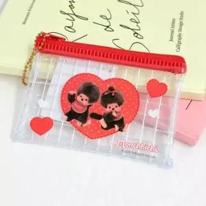 몬치치 PVC 격자 미니 파우치 PVC파우치 몬치치파우치 몬치치 몬치치인형 몬치치정품