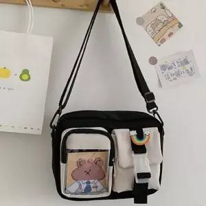미니 가벼운 크로스 백 가방 데일리 핸드폰 미니크로스백 여성메신저백 패브릭크로스백