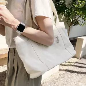 피크닉 데일리 기저귀 가방 가벼운 쇼퍼백 텀블러 여자 대학생 여대생 시장 장바구니