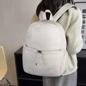 여성 캐주얼 데일리 가방 패딩 미니 백팩 학생 캐주얼 미니백팩 여셩백팩 누빔백팩