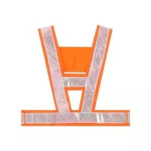 빅사이즈 야간식별 엑스반도 X반도 오렌지 작업조끼 야광벨트 반사조끼 (WE7F4C2)