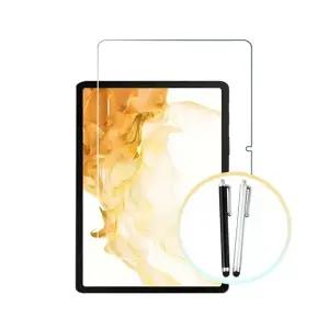 갤럭시탭S9 FE 플러스 종이질감 필름+심플 터치펜 드로잉 드로잉필름 (WE5D61A)