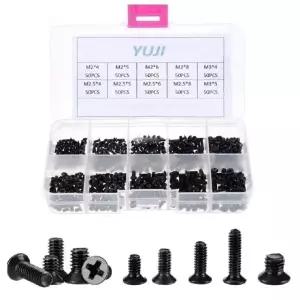 컴퓨터 나사 500PCS 세트 PC 조립 메인보드 CD롬 SSD PC나사 (WB9FD4B)