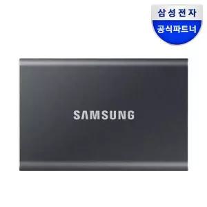 아트박스/삼성전자 삼성전자 외장 SSD T7 2TB 그레이 MU-PC2T0T/WW 파우치 증정