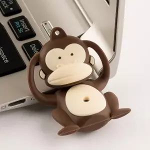 십이지신 동물 실리콘 USB 메모리 16GB 32GB 64GB (W6DD237)