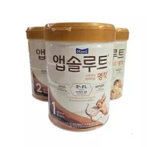 앱솔루트명작 분유 1단계(800g x 3캔)