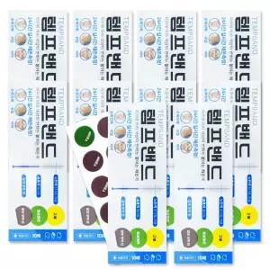 템프밴드 붙이는 체온계 체온스티커 10팩 100매입 체온계 휴대용 체온패치 구급