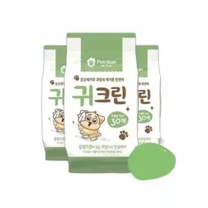 [룽스_65]귀 크린 물티슈 30매 강아지티슈 손 귀청소