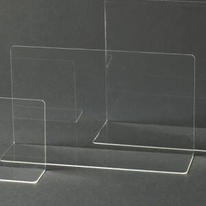 [아트사인샵] 투명 아크릴 디스플레이 거치대 소품 진열대 디피 멀티 POP 아크릴칸막이(중) [DP5702]