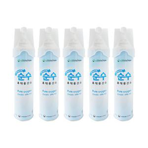 순수산소 816ml 5개 캔산소 클린오투
