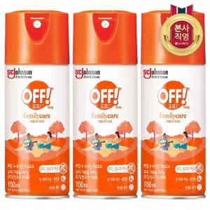 에프킬라 오프 모기기피제 스프레이 150ml x 3개