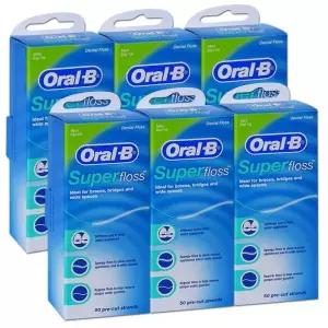 Oral-B 슈퍼플로스 (super floss) x 6개