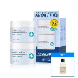비욘드 엔젤아쿠아 보습 장벽 크림 150ml 더블 기획 + 바디워시60ml