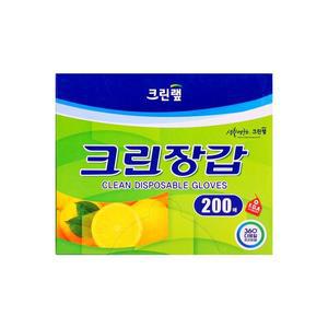 [크린랩] 크린 위생 장갑 200매 3개_주방 가정 식당 음식