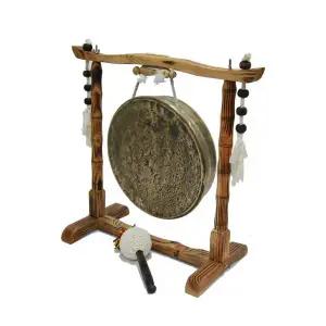 한마음 국악사 방짜 고급징걸이세트(39cm) 성인용